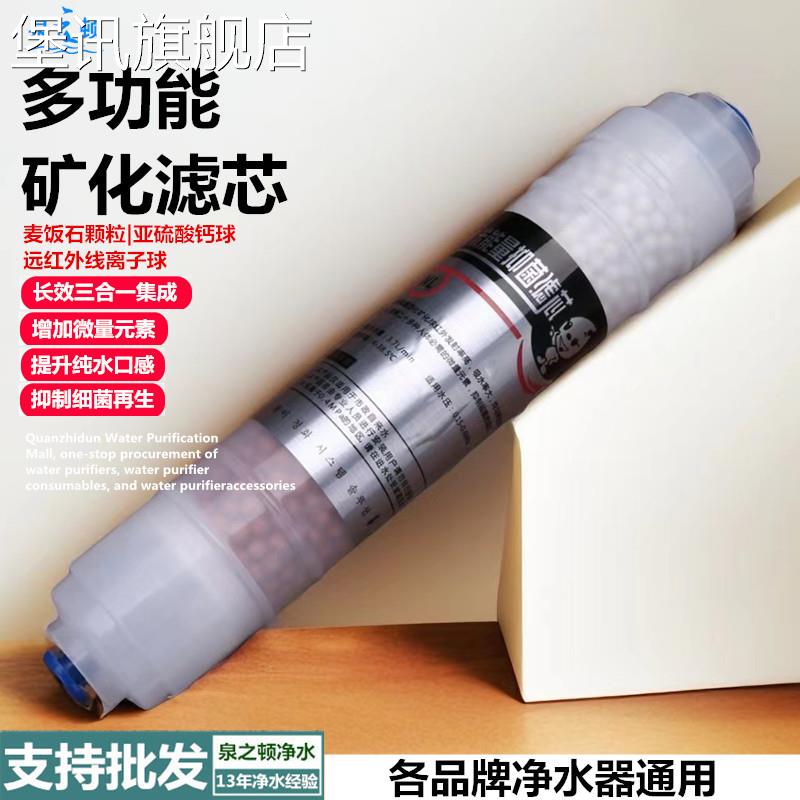 堡讯适用净水器小t33通用矿化麦饭石滤芯加矿物质过滤器家用反渗图片