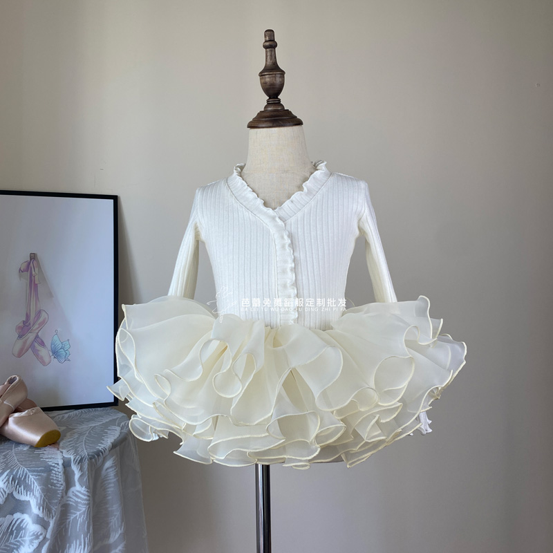 外套罩衫芭蕾舞演出服幼儿毛衣