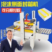 水果海鲜包装 快递纸箱封口机 封口机泡沫 全自动侧面封箱机 鼎兴