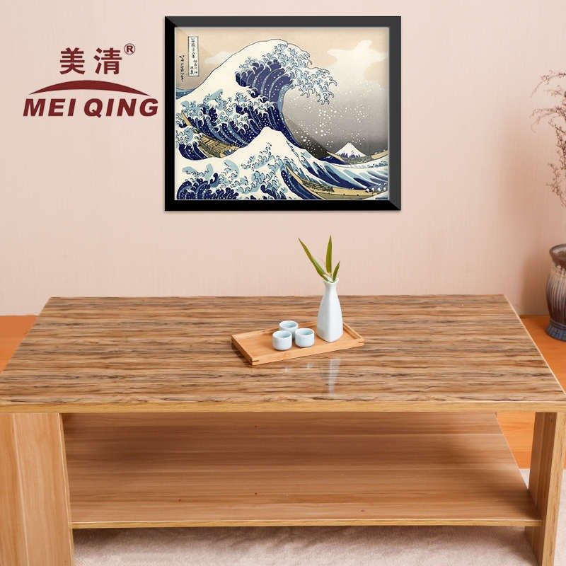 桌垫胶垫桌面茶几软玻璃隔热垫子加厚水晶垫仿木桌布木纹防水防烫,居家布艺,桌布,淘宝优惠券,粉丝福利购,淘宝优惠卷