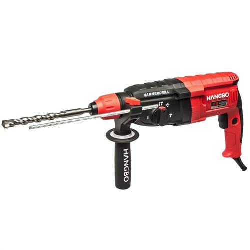 杭博冲击钻电锤镐3功能大功率28 30 32轻型工业级电锤镁合金1000W