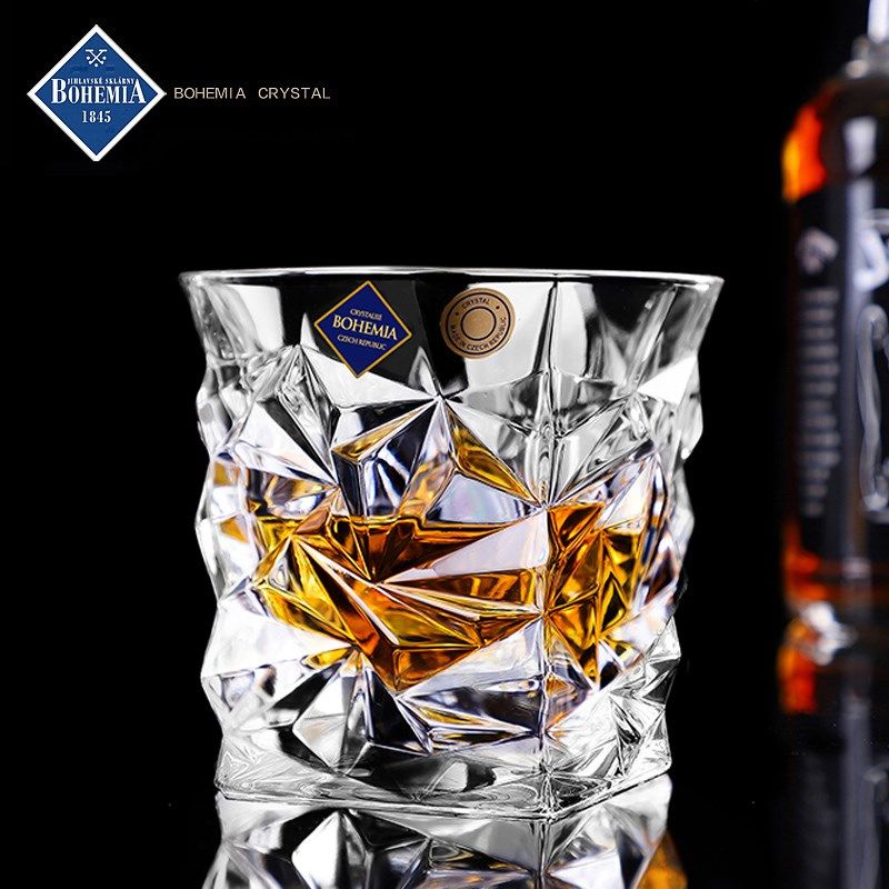捷克进口BOHEMIA水晶玻璃威士忌烈酒杯洋酒杯果汁杯创意啤酒杯子,餐饮具,洋酒/威士忌杯,淘宝优惠券,粉丝福利购,淘宝优惠卷