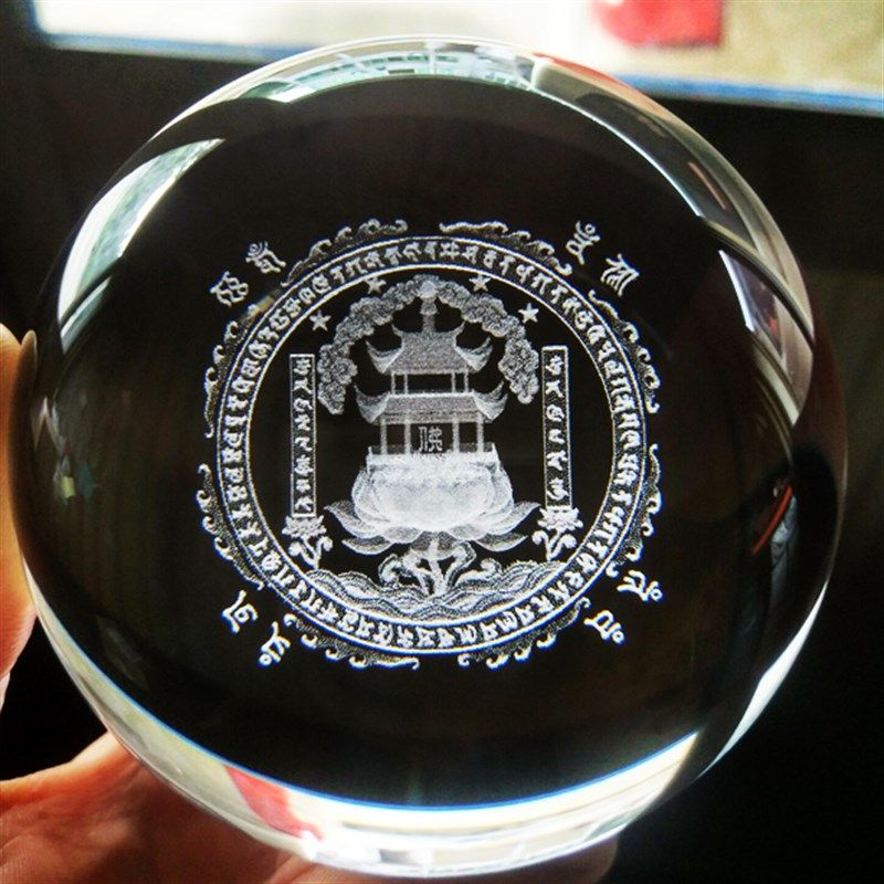 立体内雕水晶球龙王坛城水解脱咒大宝广博楼阁摆件玛尼石结缘手工,家居饰品,装饰摆件,淘宝优惠券,粉丝福利购,淘宝优惠卷