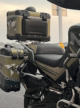 适用春风800MT边箱贴纸适合原厂铝箱反光耐磨车身贴800MT沙漠黄