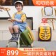 叨叨奶爸儿童拉杆箱宝宝坐骑遛娃箱亲子旅行20寸登机懒人遛娃车