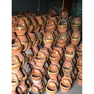 木炭加热炉红陶花盆农村炉老人取暖神器家居室内烘干笼小火笼