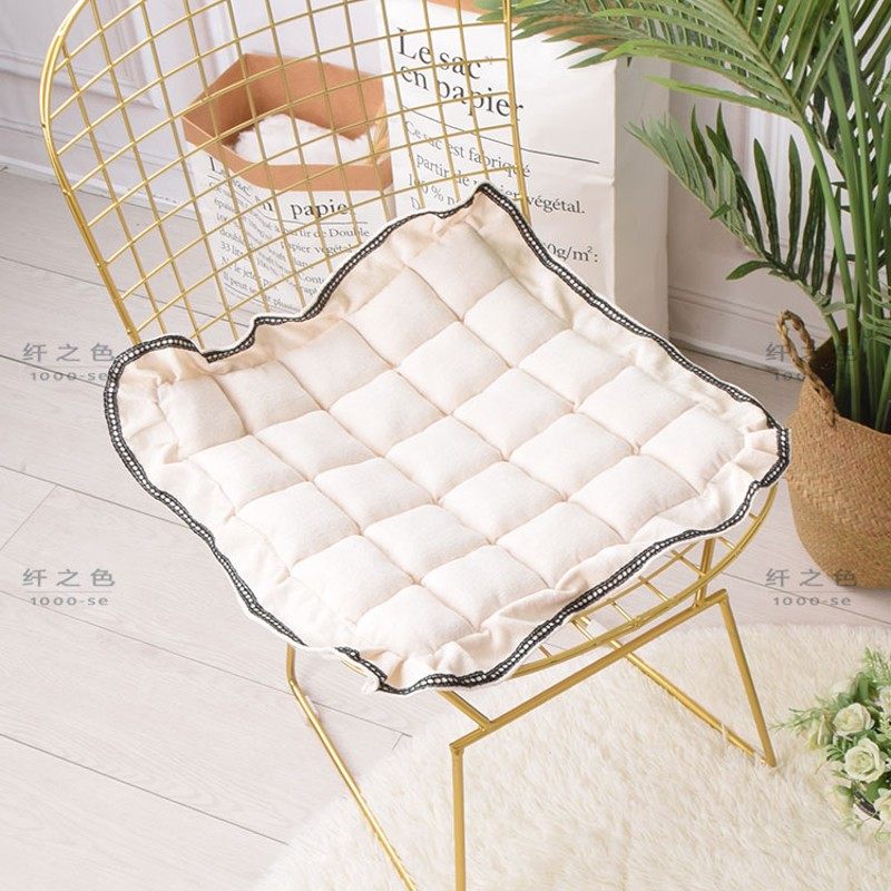 韩式雪尼尔素色纯色毛绒椅子垫子坐垫久坐保暖办公室卧室餐厅座垫,居家布艺,椅垫,淘宝优惠券,粉丝福利购,淘宝优惠卷