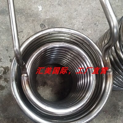316不锈钢换热器盘管加工弯管螺旋管 冷却管 鱼缸换热器 工厂直营