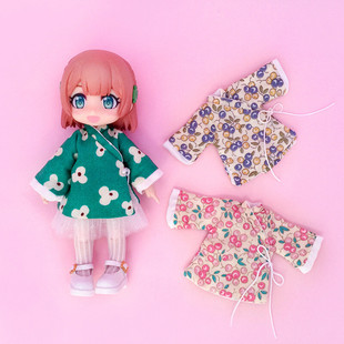 ob11娃衣 古风上衣 阿巳2.0 12分bjd古装汉服外套GSC  p9p10袄裙