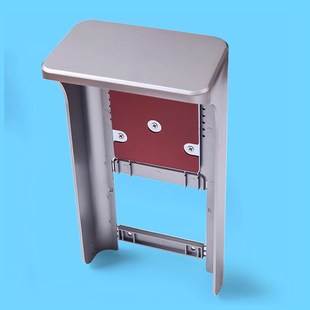 门禁防水罩7寸671M人脸识别门禁遮阳罩遮光672M防护罩