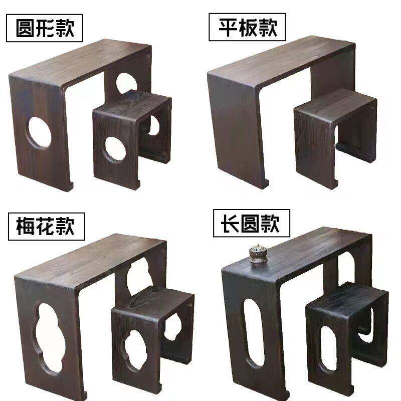 古琴桌凳烧桐木整体仿古琴桌共鸣实木茶桌国学桌古筝桌书法桌包邮