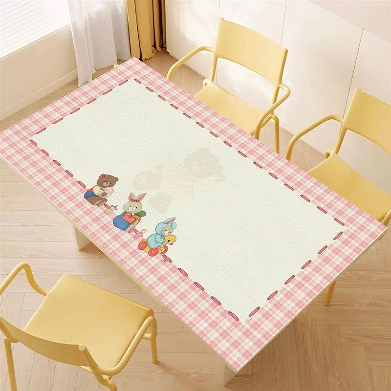 田园风餐桌垫免洗防油防水防烫桌布隔热餐桌布皮革垫子茶几垫台布,居家布艺,桌布,淘宝优惠券,粉丝福利购,淘宝优惠卷