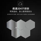 卡盘皮接32 316不锈钢快装 宝塔接头卫生级快卡快接皮管38卡箍式