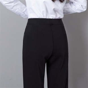 小脚西装 裤 黑裤 黑色西裤 工装 面试裤 上班女裤 成都职业九分裤 工作裤