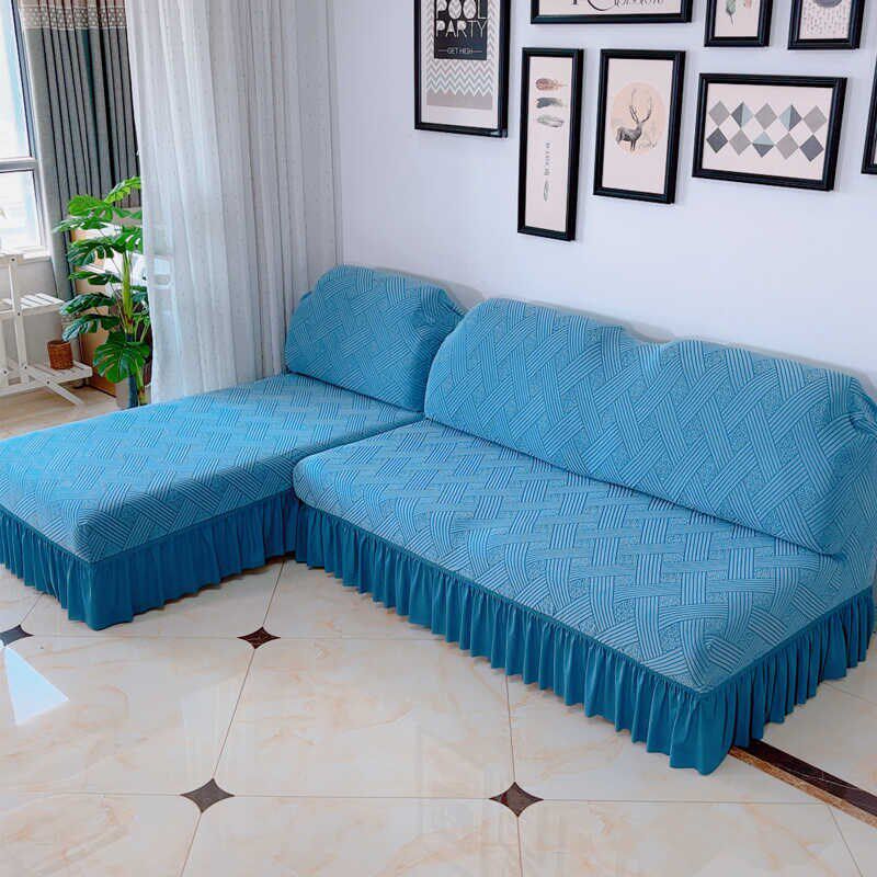 沙发套罩全包万能弹力无扶手三座一贵妃组合靠背坐垫一体式高级感