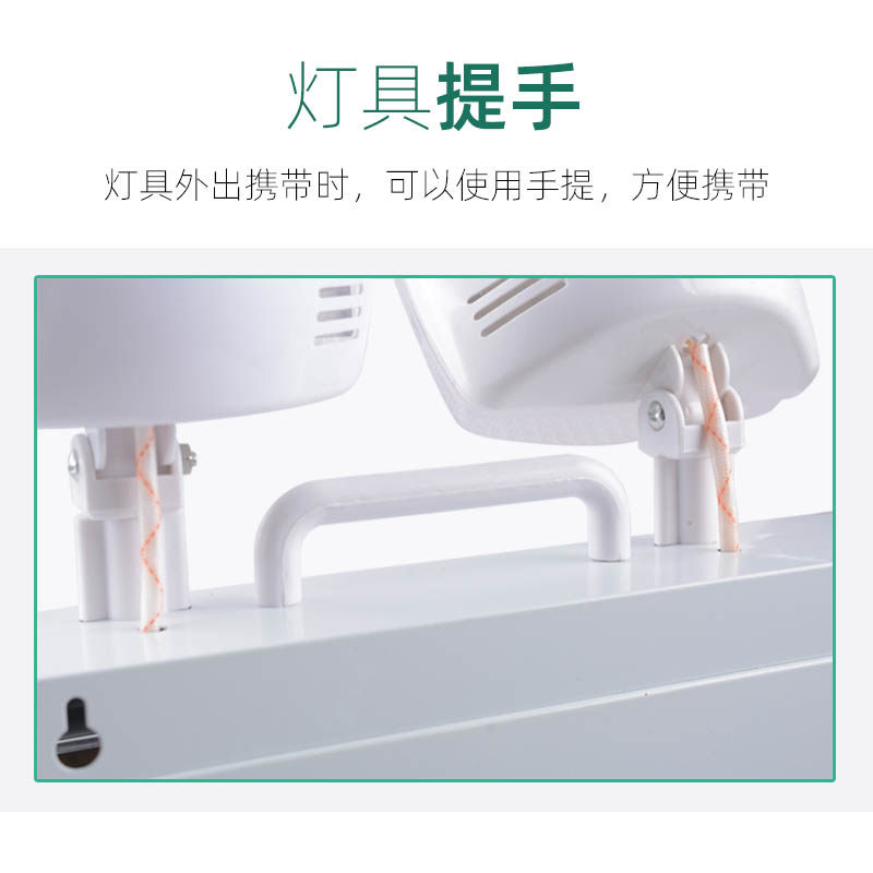 充电式双头锂电款20W停电断电自动亮应急灯消防疏散家用led照明灯