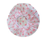 浴帽防水洗澡成人女款 淋浴帽子干发帽双层加厚头套厨房防油烟头罩