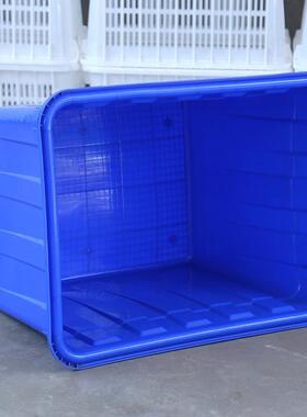 鹏30KEWL形0塑料水箱水产服方装泽养殖箱周转箱
