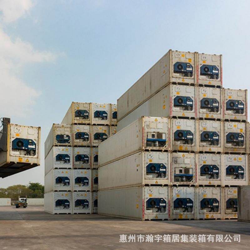 20尺平柜冷售藏运集装箱租海旧新现货可改造住人使用