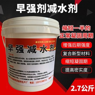 水泥快硬早强剂快干混凝土水泥砂浆快速凝结剂砼早强减水剂