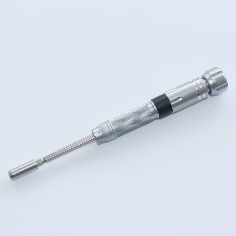 南旗22合1螺丝刀套装手柄 手把 全金属设计 内置钢制加长杆H4插孔