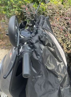 冬季骑行保暖御寒围裙踏板摩托电动单车加绒加厚档风罩套裙子神器