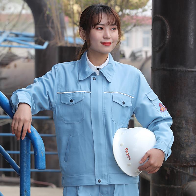 防静电工作服防酸碱劳保服耐腐蚀防护工装裤子分体服防化服套装