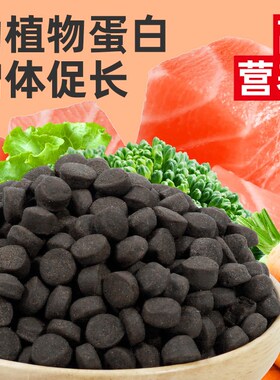 贝宠龟粮猪鼻龟饲料黄头侧颈龟剃刀龟专用粮下沉型深水龟通用龟食