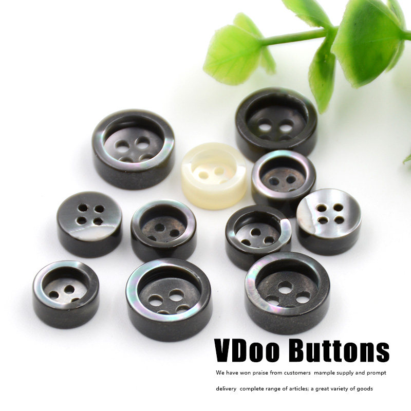 高档天然黑蝶贝壳钮扣 男式衬衫纽扣扣子 领扣 袖口纽扣,居家布艺,纽扣,淘宝优惠券,粉丝福利购,淘宝优惠卷