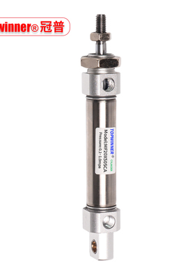 不锈钢迷你气缸MF20//32/X10X15X30XX0X75XSC摆尾气缸