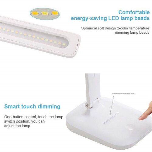LED Desk Lamp 3 Color Temperature Light Touch Control