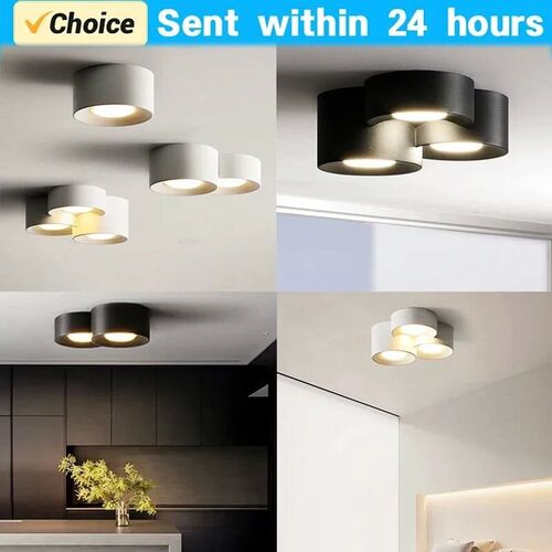 Modern LED Ceiling Light Cylinder Ceiling Spotlight For Bedr