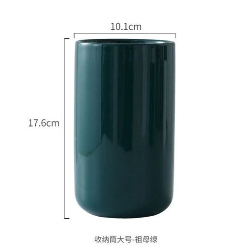 Ceramic chopstick holder kitchen utensil storage bottle