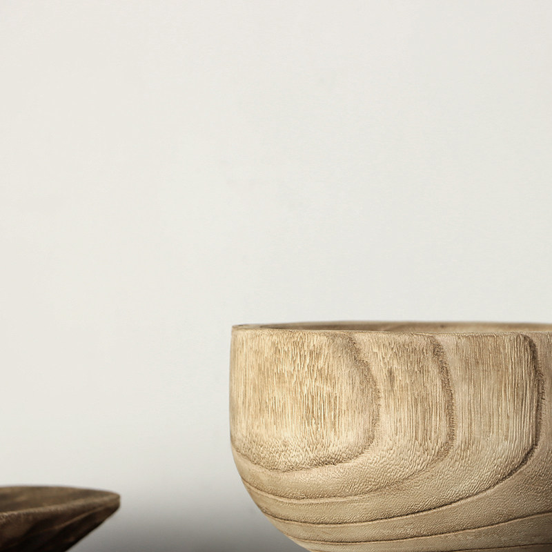 木质带脚长托盘侘寂风摆件茶几实木果盘客栈民宿风格软装饰品摆设,家居饰品,装饰摆件,淘宝优惠券,粉丝福利购,淘宝优惠卷