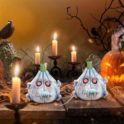 Creative Gothic Vampire Garlic Ornaments Home Foyer Living