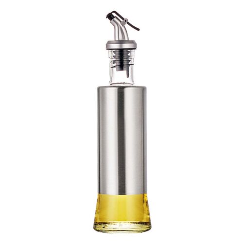 Glass oil pot - For household use. Made of stainless steel