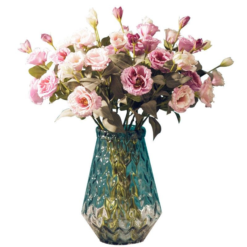 春色魅影仿真花艺装桔梗花餐桌花瓶花卉摆件手工花装饰花,家居饰品,仿真花/假花,淘宝优惠券,粉丝福利购,淘宝优惠卷