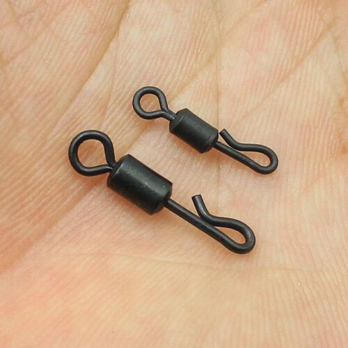 20PCS Carp Fishing Swivels Quick Change Stainless Steel for