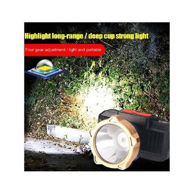 Portable Headlight USB Rechargeable Head-Wear Flashlight