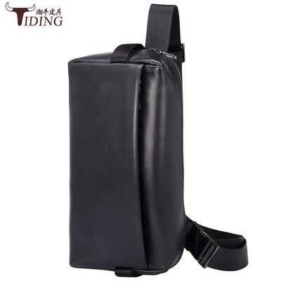 Tide Cow Head Layer Nappa Leather Outdoor Commuter Riding S