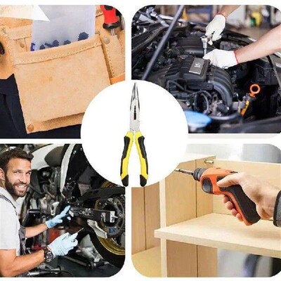 Wire Crimping Tool Electrical Tools 8-Inch Wire Cutters