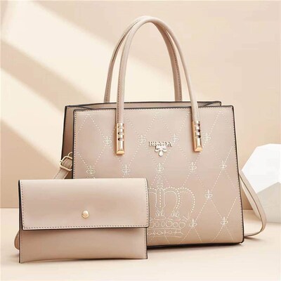 Women's Bag 2024 Embroidered Large Capacity Shoulder Han