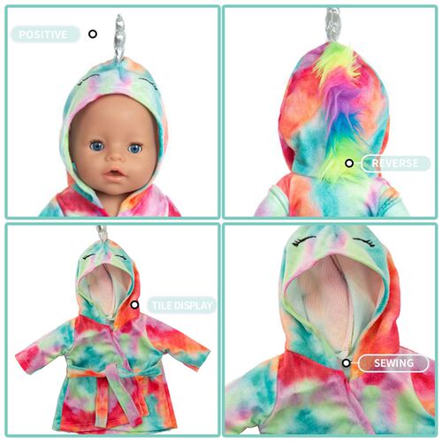 New Bathrobe Animal Suit Fit 17inch New Bathrobe Animal Suit