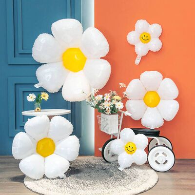 National Day small Daisy modeling aluminum film balloon phot