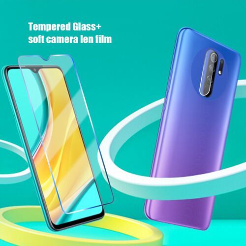6IN1 HD Screen Tempered Glass For Redmi Note 11 10 9 S T Pro