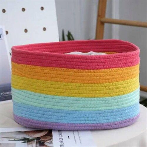 Eco-friendly Storage Solution Cotton Rope Organizer