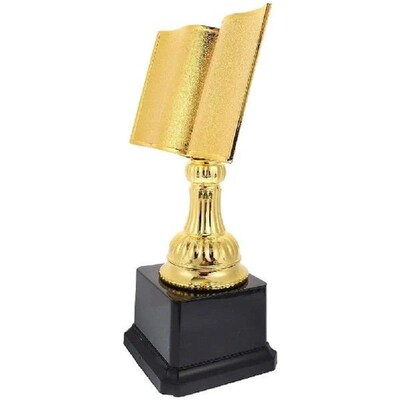 Plastic Reading Competition Trophies Exquisite Prize Award