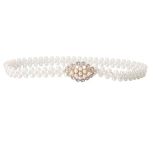 Korean Style Fashion Elegant Pearl Waist Chain Internet Popu