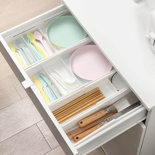 Underwear and Socks Partitioned Storage Box, Drawer Organize