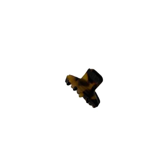 Retro one-word acetic acid small clip, catch bangs with brok
